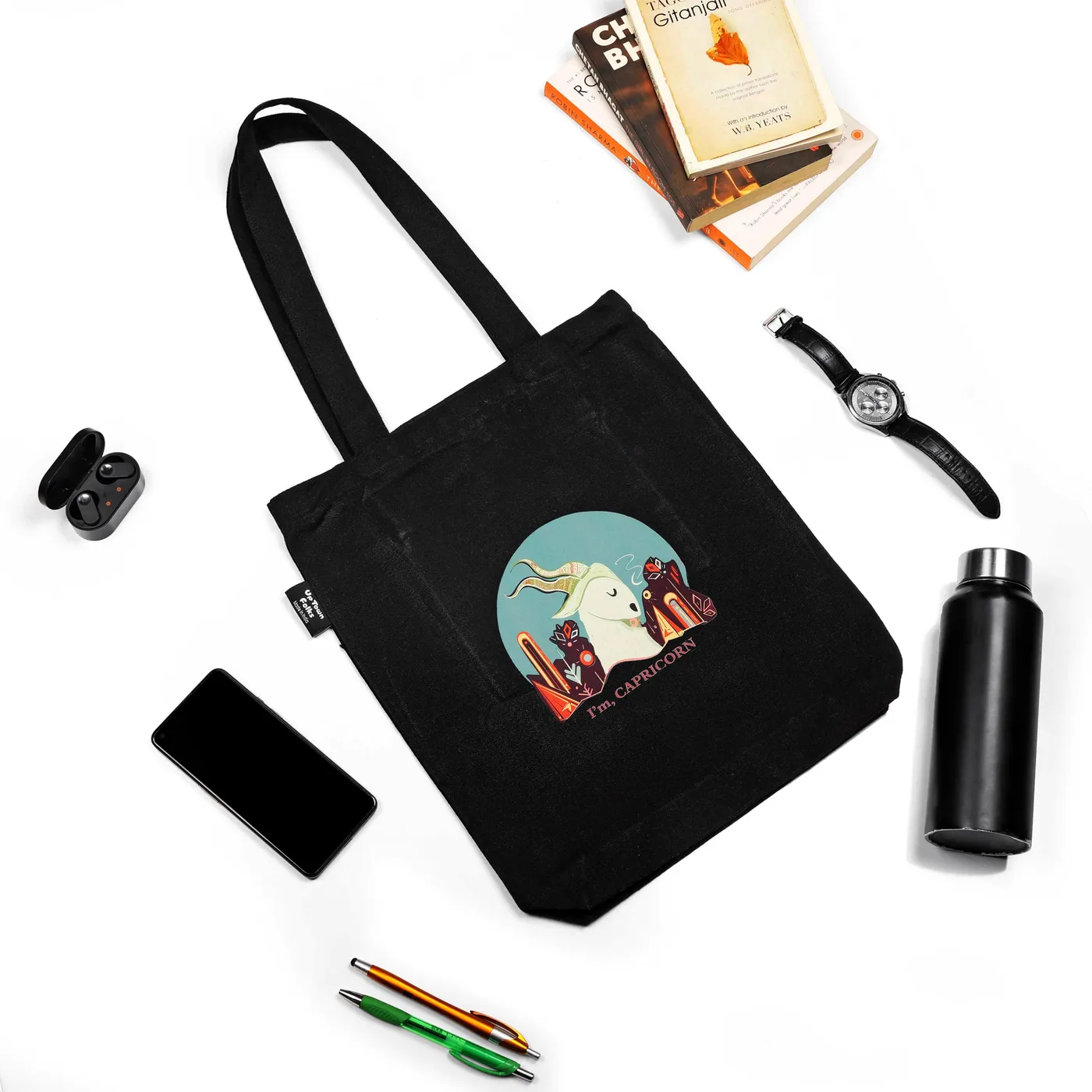 Capricorn Zodiac Tote Bag, photo 4
