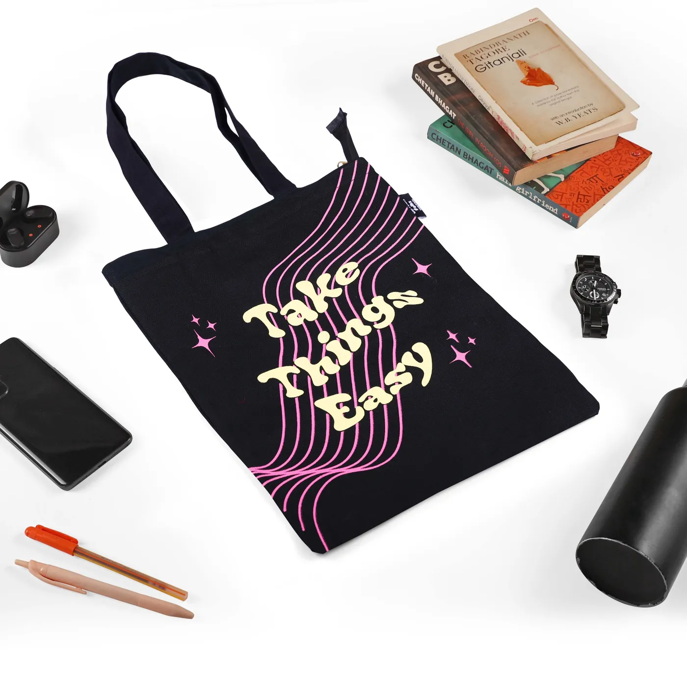 Take Things Easy Tote Bag, photo 4