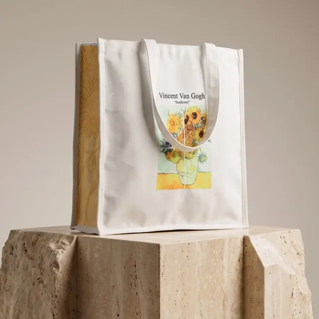 Vincent Van Gogh’s ‘Sunflower’ Tote Bag