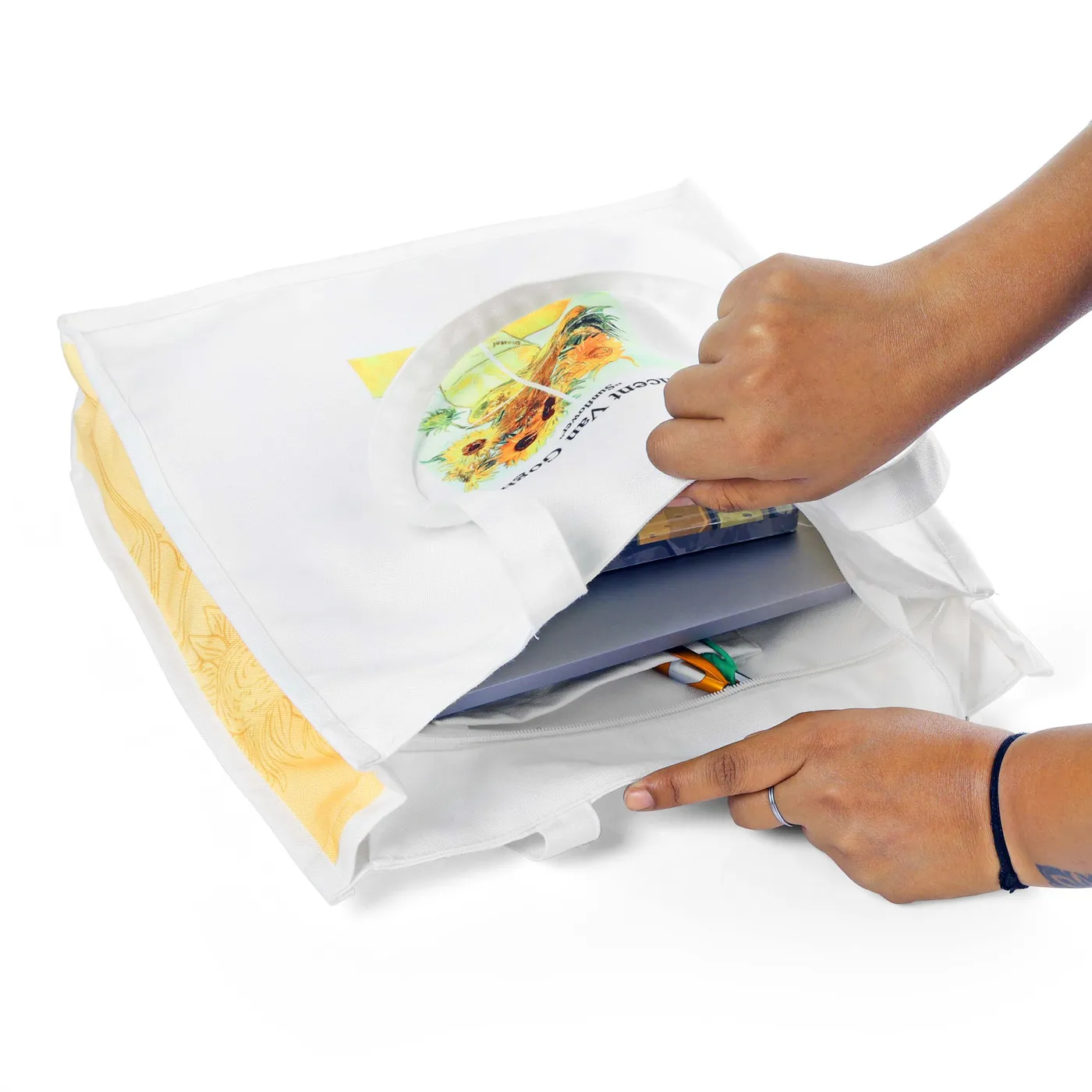 Vincent Van Gogh’s ‘Sunflower’ Tote Bag, photo 4